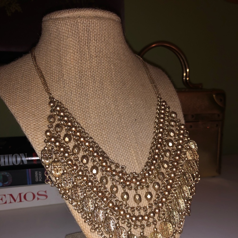 Gold necklace